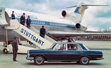 Mercedes-Benz W108/109 alias 'Mercy Kebo'. (Mercedes-Benz Indonesia)