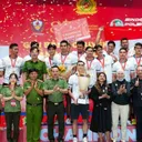 Jakarta Bhayangkara Presisi juara International Police Volleyball Tournament 2025/foto: Ofisial Bhayangkara Volley