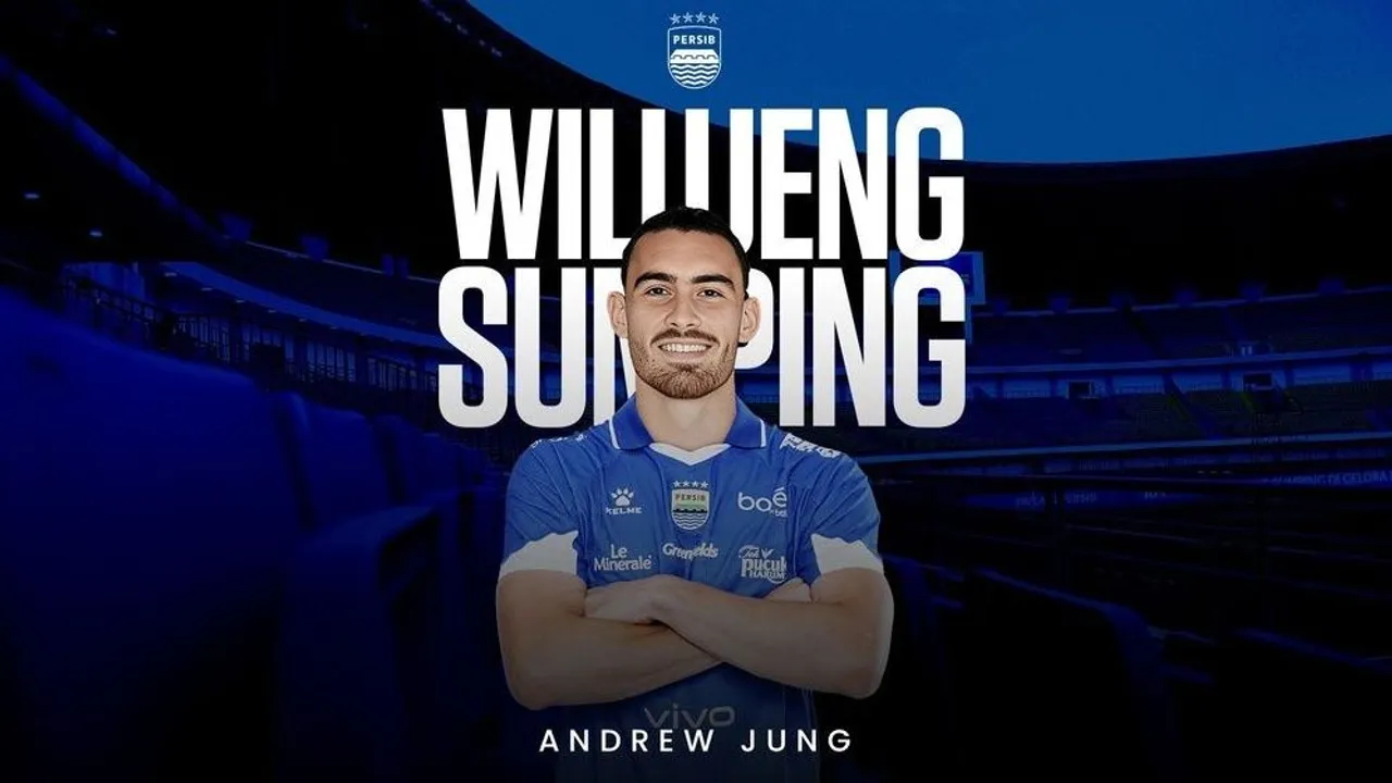 Persib Bandung resmi mendatangkan Andrew Patrick Jung/foto: Persib