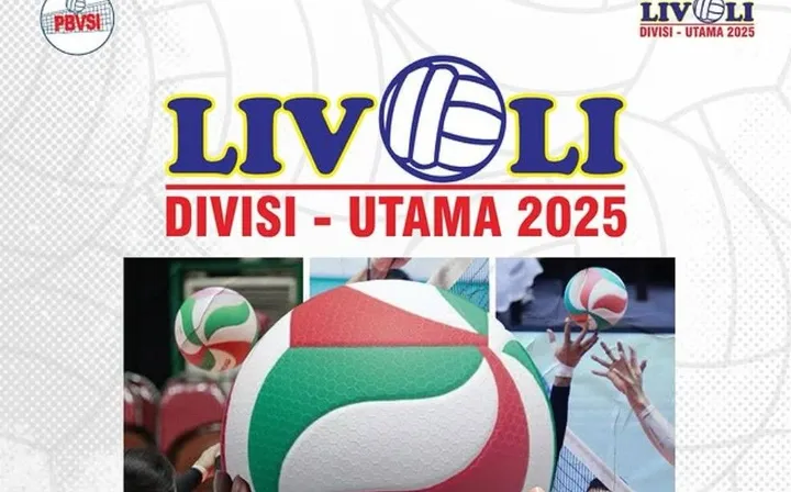 Livoli Divisi Utama 2025 akan mulai bergulir pada 3 September 2025/foto: PBVSI