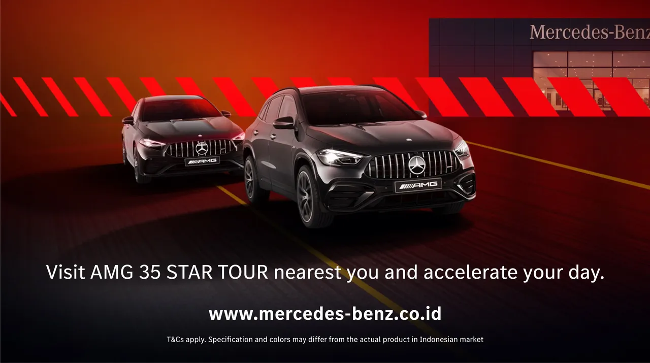 Mercedes-AMG 35 Star Tour 2025. (Mercedes-Benz Indonesia)