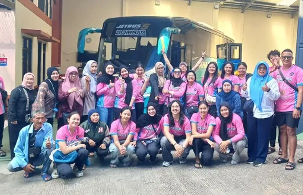 Skuad Kharisma Premium Bandung yang tampil di Livoli Divisi Utama 2025/foto: Ofisial Kharisma Premium Bandung