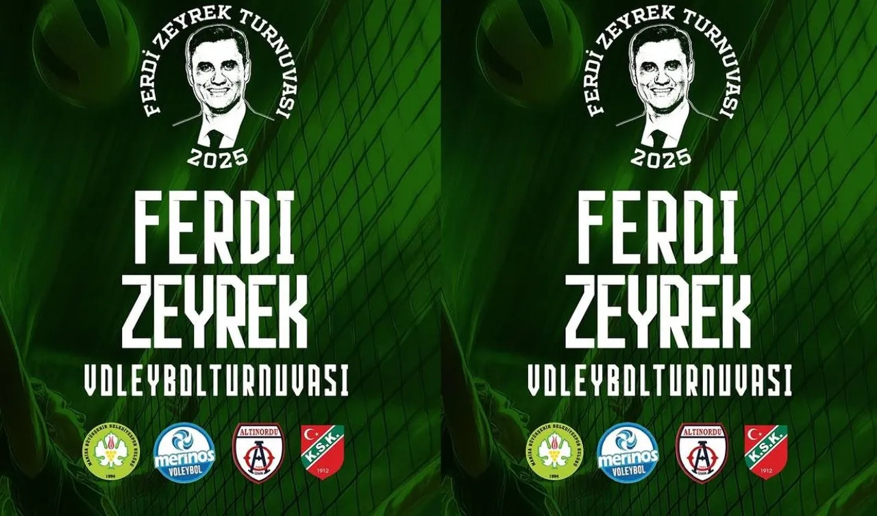 Manisa BBSK menggelar turnamen bola voli Ferdi Zeyrek/foto: Ofisial Manisa BBSK