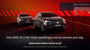 Mercedes-AMG 35 Star Tour 2025. (Mercedes-Benz Indonesia)