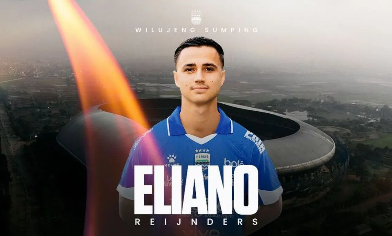 Eliano Reijnders gabung Persib Bandung/foto: Ofisial Persib