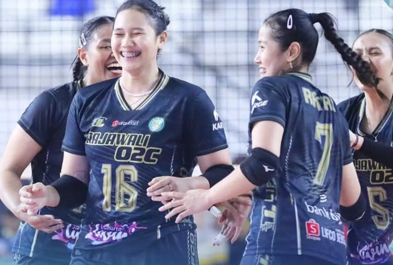 Rajawali O2C Ciparay menang 3-0 atas Mitra Bank Jateng di laga pertama Livoli Divisi Utama 2025/foto: Moji Sport