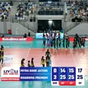 Kharisma Premium Bandung menang 3-0 atas Mitra Bank Jateng/foto: Vidio