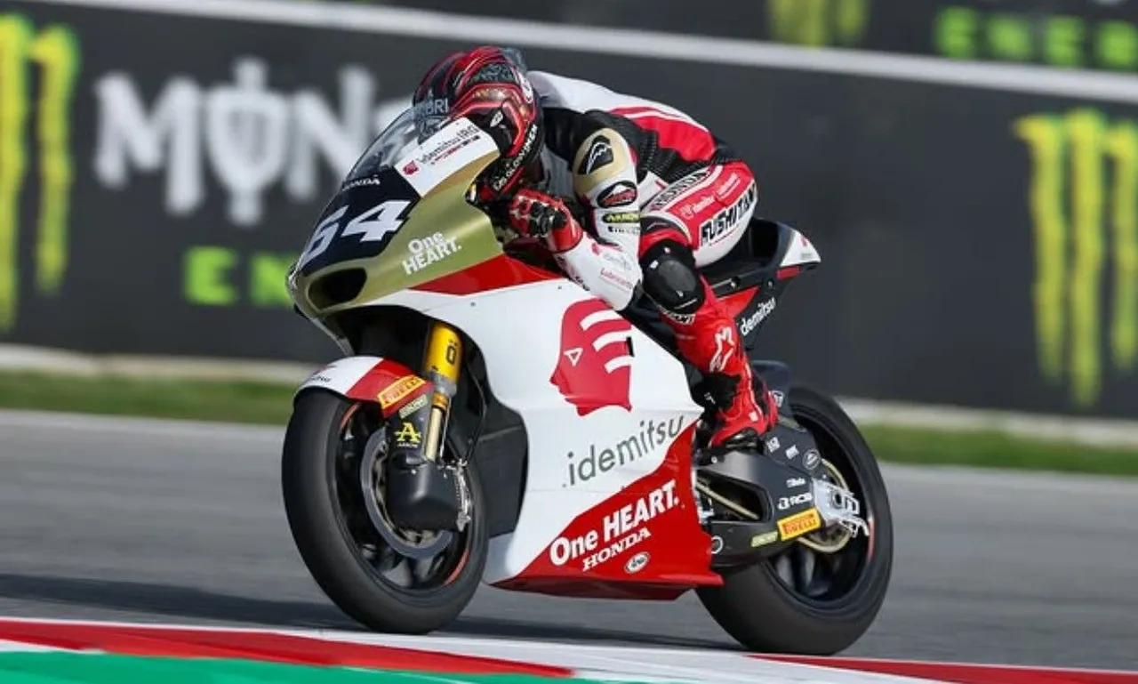 Mario Aji comeback di Moto2 Catalunya setelah menepi karena cedera bahu/foto: Honda Team Asia