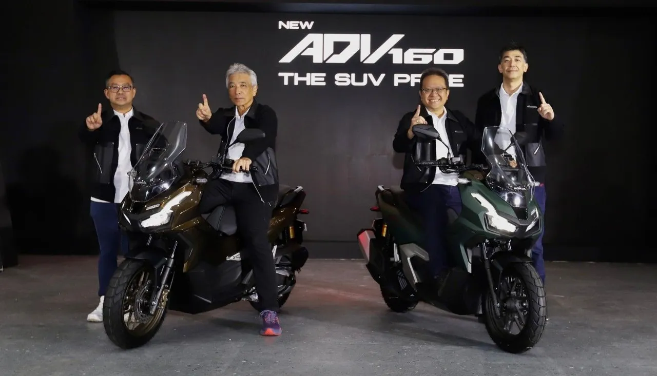 New Honda ADV 160. (AHM)