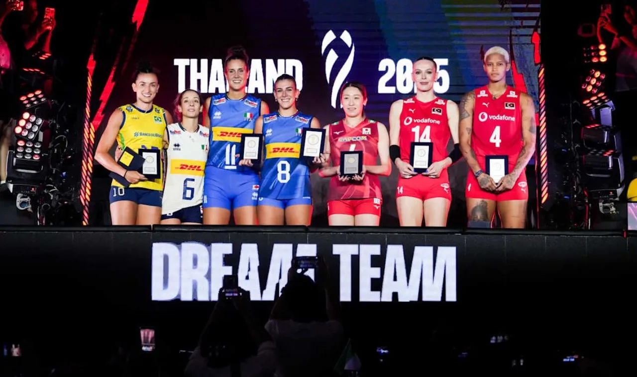 Setter Italia, Alessia Orro, jadi MVP di FIVB Women's Volleyball World Championship 2025/foto: Volleyball World