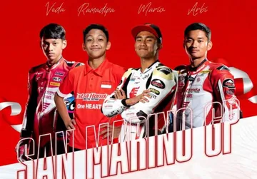 4 pembalap AHRS yang akan tampil di GP Misano 2025/foto: Ofisial AHRT