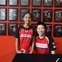 Audisi Umum PB Djarum 2025 - Liliyana Natsir Bersama Salah Satu Peserta Audisi Umum PB Djarum 2025/Foto: PB Djarum