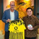 Erick Thohir bersama CEO BVB Dortmund, Carsten Cramer/foto: IG Erick Thohir