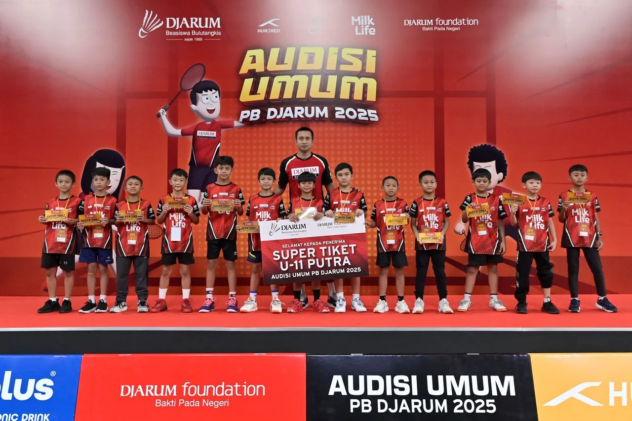K U11 Audisi Umum PB Djarum/Foto: PB Djarum