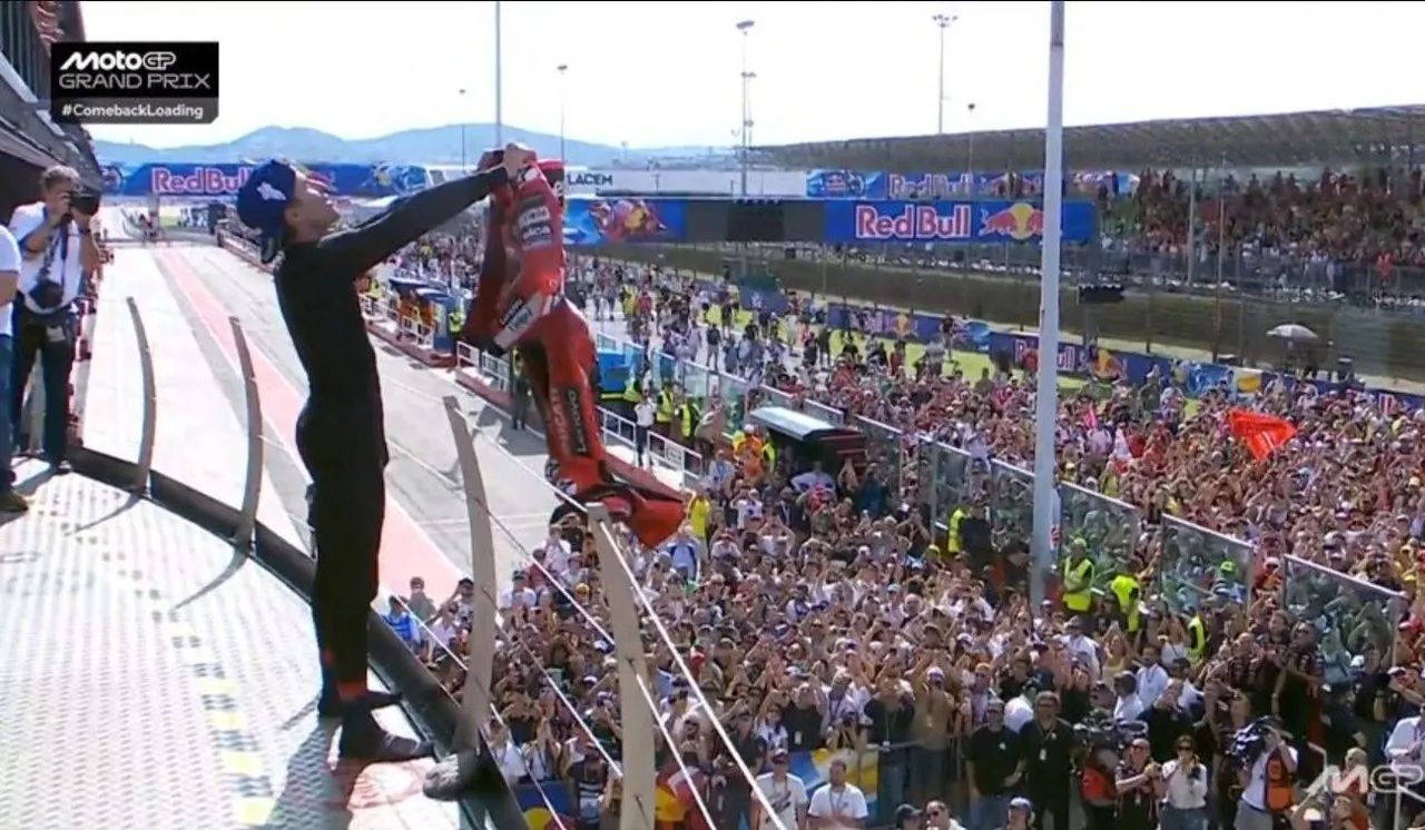 Marc Marquez menangi balapan MotoGP San Marino/foto: X MotoGP