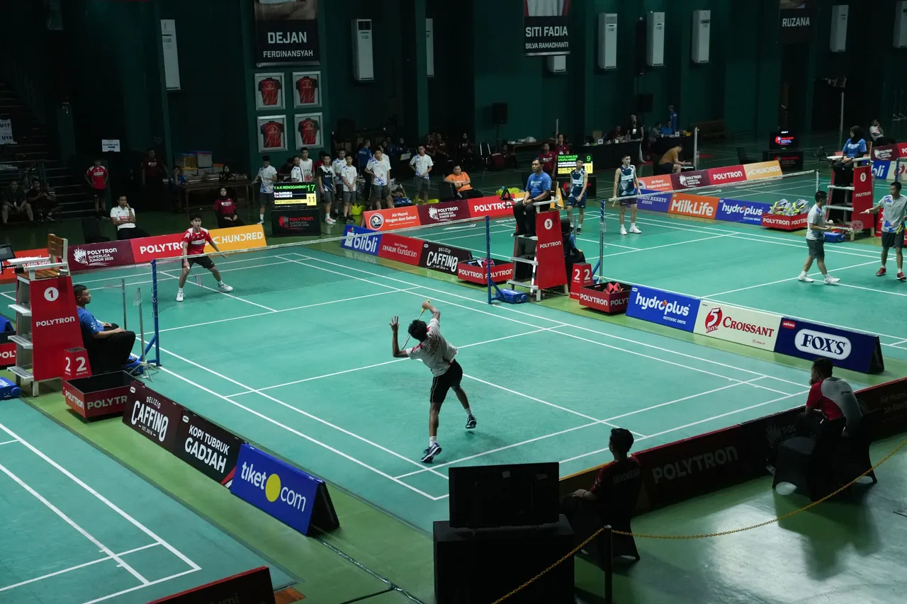 Suasana Pertandingan Superliga Junior 2025 Hari Pertama/Foto: Dokumentasi