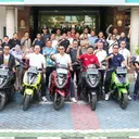 Enam Anggota ALVA Owners Club Melakukan Touring The Yatra Balidwipa. (ALVA Indonesia)