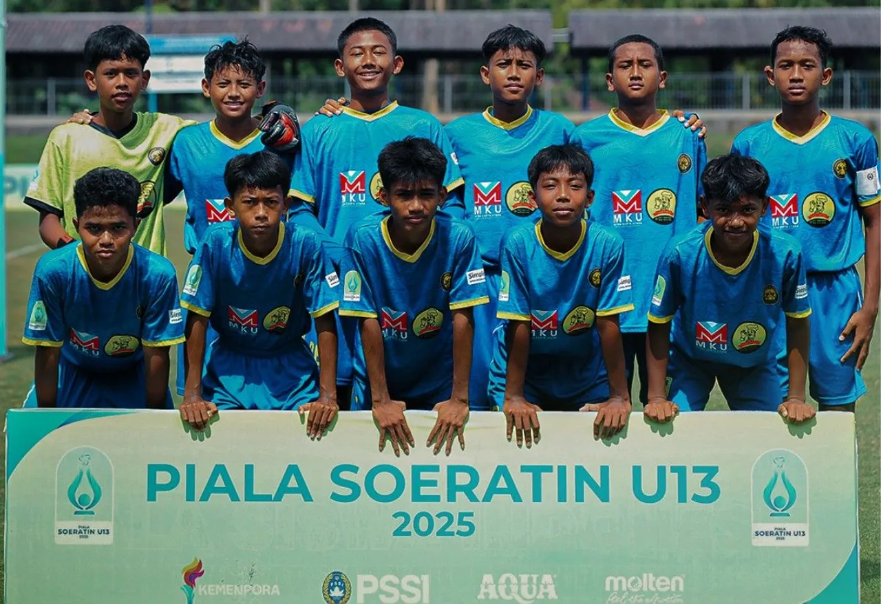 Mataram Utama FC terpilih sebagai tim fair play Piala Soeratin U-13 2025 putaran nasional/foto: PSSI