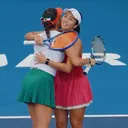 Aldila Sutjiadi dan Giuliana Olmos di Guadalajara Open 2025/foto: Ofisial Guadalajara Open