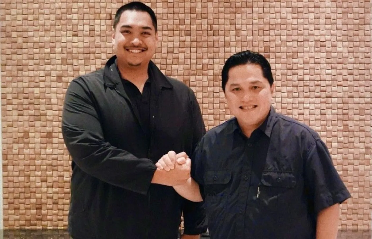 Dito Ariotedjo dan Erick Thohir/foto: IG Erick Thohir