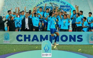 SSB Bimba AIUEO juara Piala Soeratin U-15 2025 putaran nasional/foto: PSSI