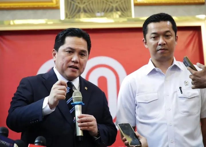 Menpora Erick Thohir dan Wamenpora Taufik Hidayat/Foto: Kemenpora