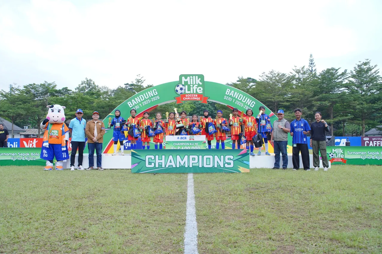 SDN Pelita Juara KU 10 Milklife Soccer Challenge Bandung Seri 1/Foto: Dokumentasi