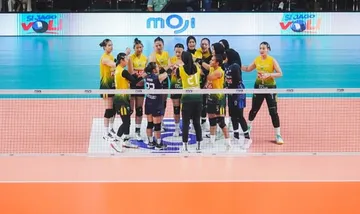 Gresik Petrokimia Pupuk Indonesia menang 3-0 atas Jenggolo Sport/foto: Ofisial Petro Voli