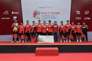 Tim PB Djarum U-19 Putra Juara Superliga Junior 2025/Foto: Dokumentasi