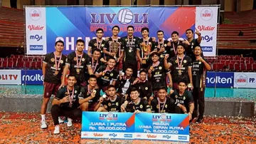 PBV Pasundan juara Livoli Divisi 1 2024/foto: Ofisial PBV Pasundan
