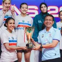 Gresik Petrokimia Pupuk Indonesia juara Pool DD Livoli Divisi Utama 2025 putri/foto: Petro Voli