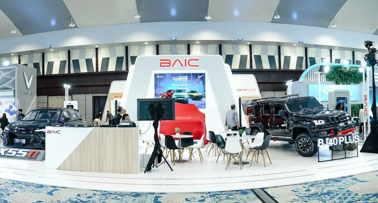 Booth BAIC di GIIAS Semarang 2025. (JDI)
