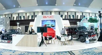 Booth BAIC di GIIAS Semarang 2025. (JDI)