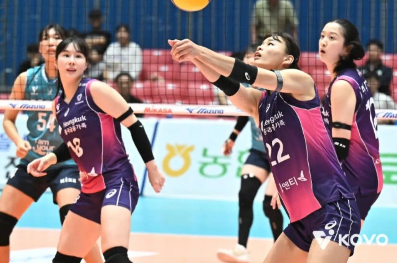 Heungkuk Pink Spiders tersingkir dari KOVO Cup 2025/foto: KOVO