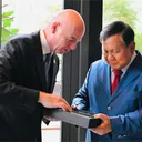 Gianni Infantino dan Prabowo Subianto - Gianni Infantino dan Prabowo Subianto