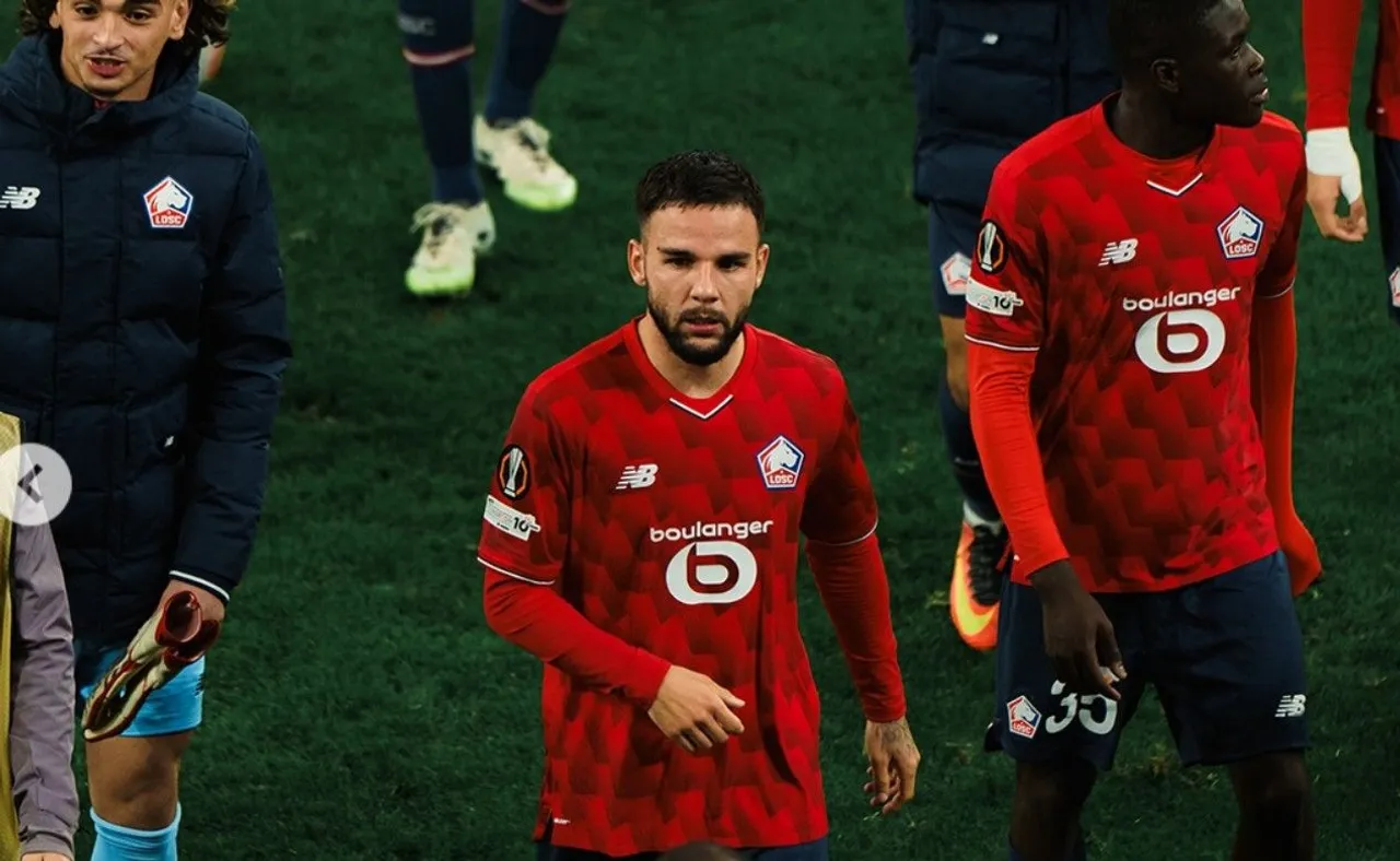 Calvin Verdonk memperkuat Lille di Liga Europa 2025/2026/foto: Ofisial LOSC Lille