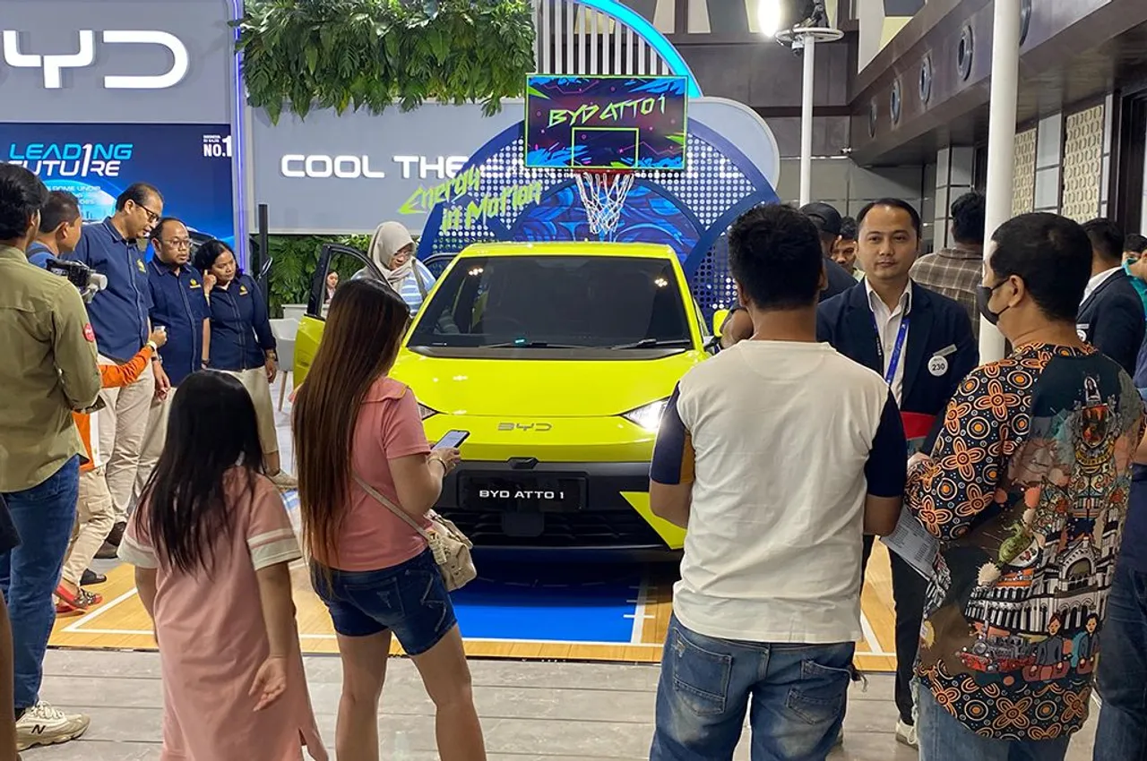 BYD Atto 1 di GIIAS Semarang 2025. (BYD)
