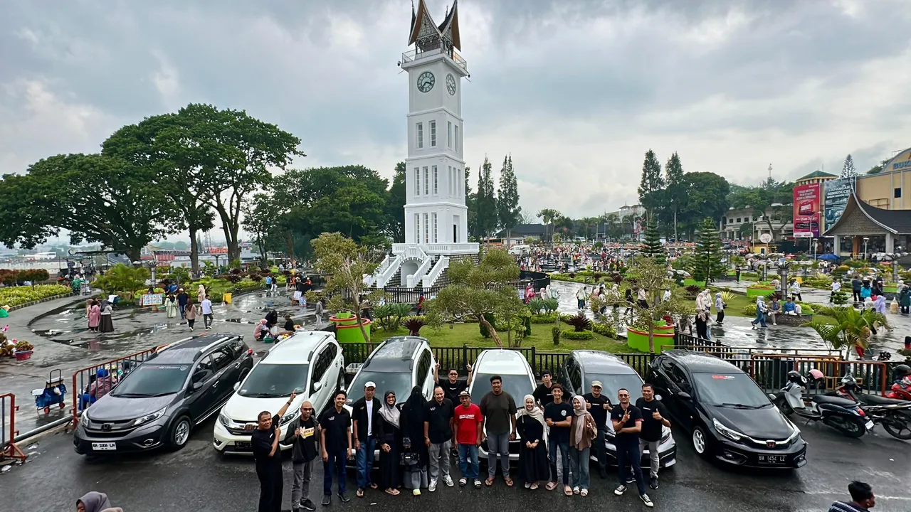 Honda Culture Indonesia Vol.2 singgah di Kota Padang , Sumatra Barat. (HPM)