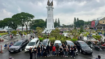 Honda Culture Indonesia Vol.2 singgah di Kota Padang , Sumatra Barat. (HPM)