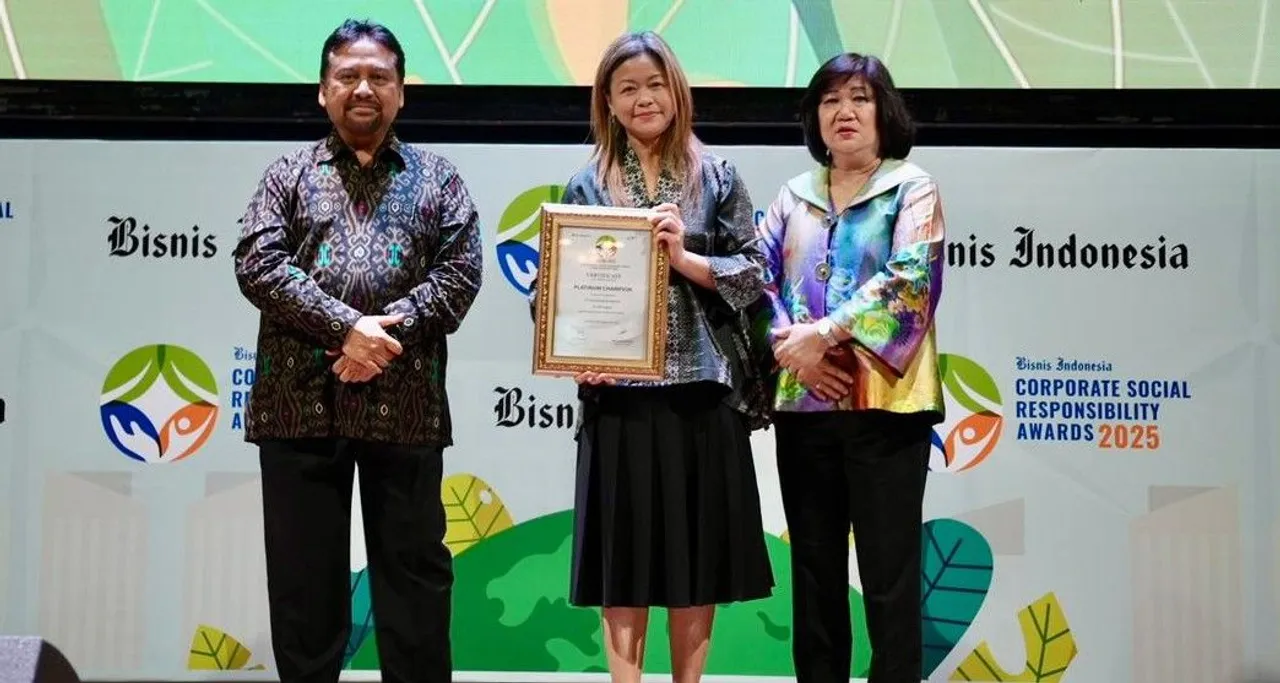 PT Toyota Astra Motor sabet penghargaan BISRA kategori Platinum. (TAM)