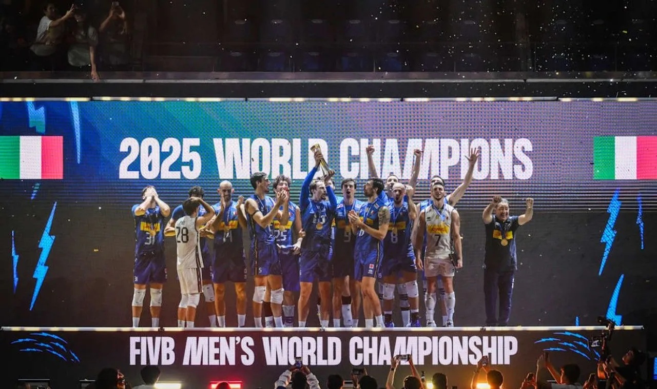 Italia juara FIVB Men's Volleyball World Championship 2025/foto: Volleyball World