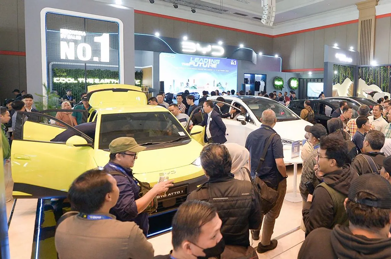 BYD Atto 1 di GIIAS Bandung 2025. (BYD)