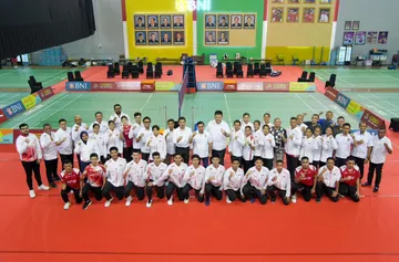 Pelepasan Tim World Junior Championships 2025/Foto: PBSI