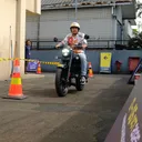 Selain puluhan model mobil, GIIAS Bandung 2025 juga menyediakan unit sepeda motor untguk dicoba. (Seven Event)