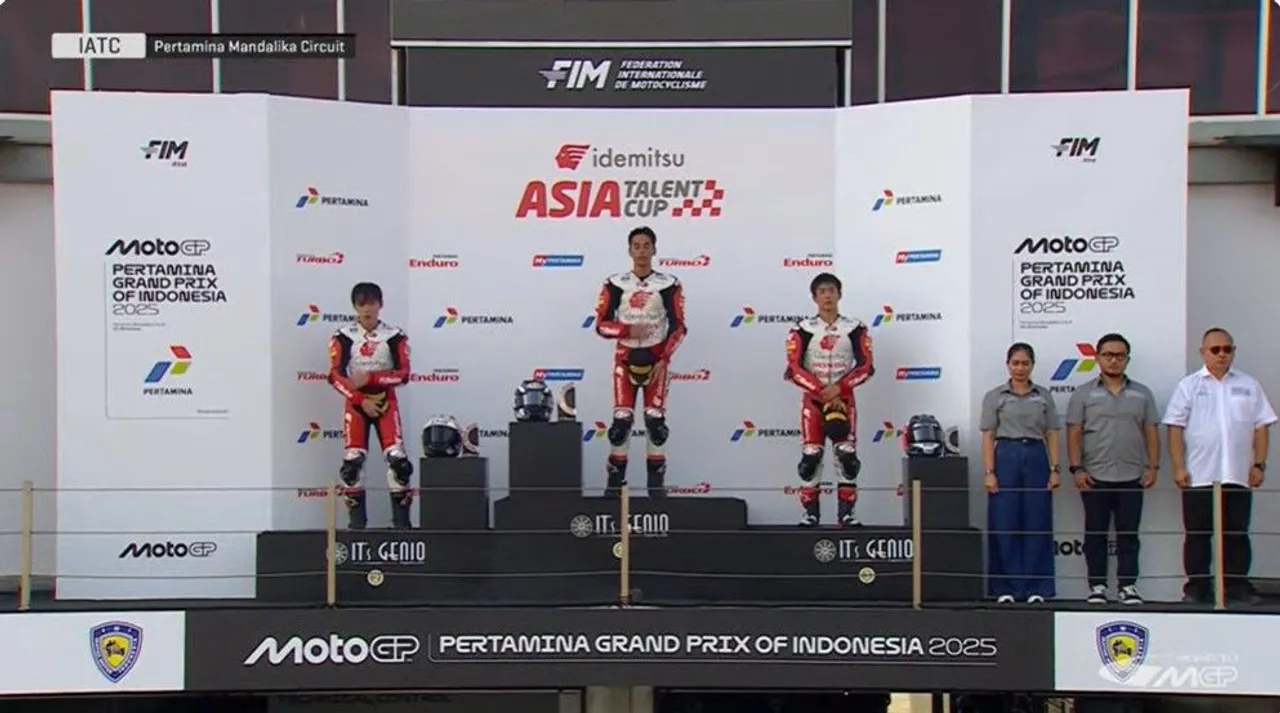 Muncul pemenang baru di Asia Talent Cup 2025 seri Mandalika/foto: Youtube Asia Talent Cup