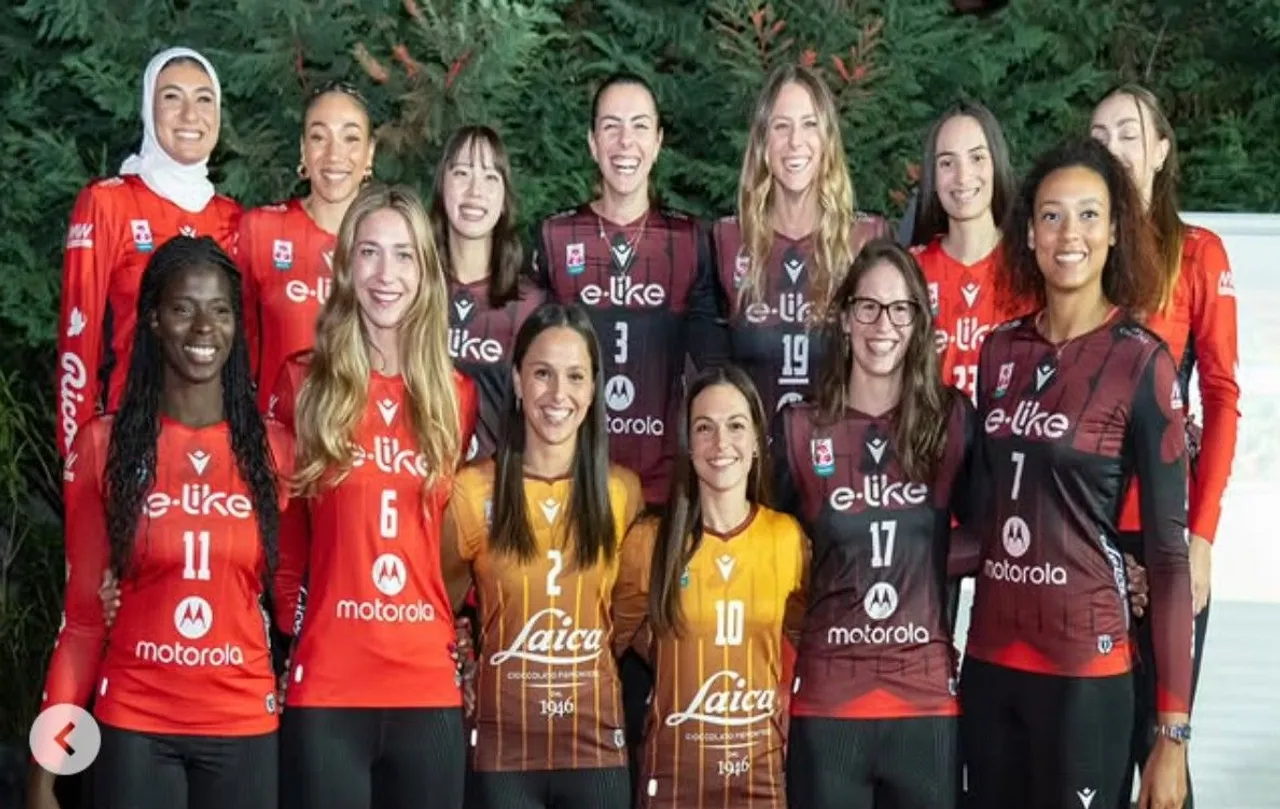 Skuad Eurotek Laica UYBA Busto Arsizio/foto: IG Uyba Volley