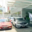 Kegiatan Honda Culture Indonesia 2025 dimulai dengan rolling thunder dari Honda Surabaya Center. (HPM)