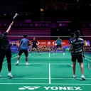 Arctic Open 2025 - Ganda Putri Latihan Jelang Arctic Open 2025/Foto: PBSI