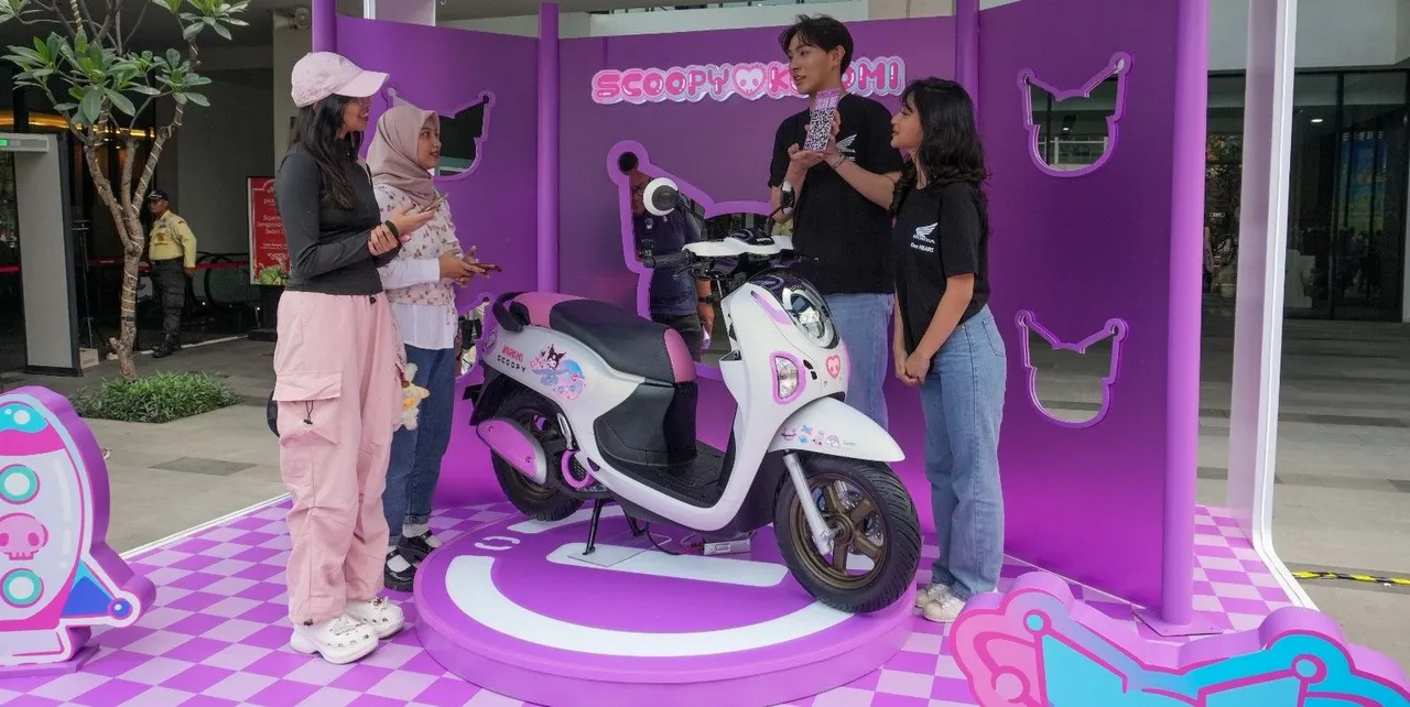 Honda Scoopy Kuromi Limited Edition. (AHM)