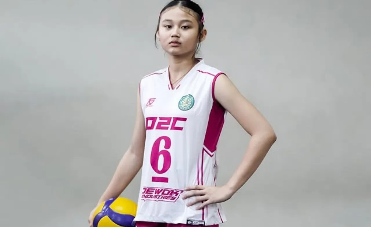 Arimbi Syifana Andayani, atlet voli termuda yang tampil di final four Livoli Divisi Utama 2025 putri/foto: IG Dewok Sport